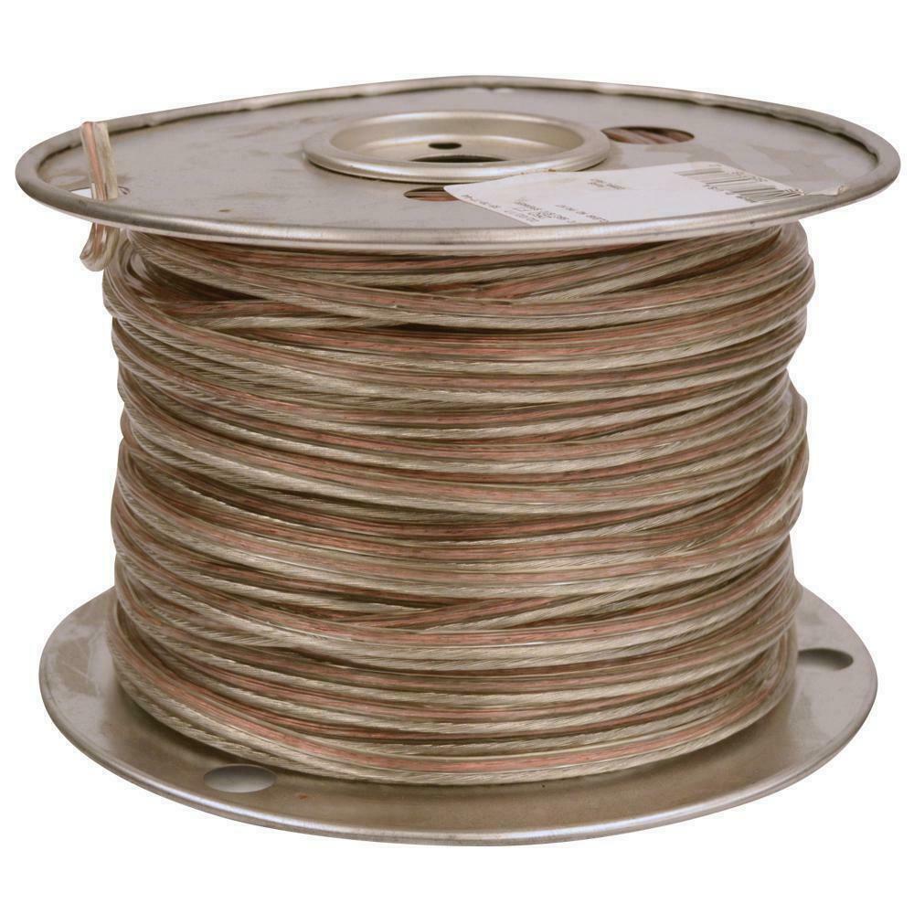 NEW Southwire 100 ft. 14/2 Clear Stranded CU CL3 Speaker Wire