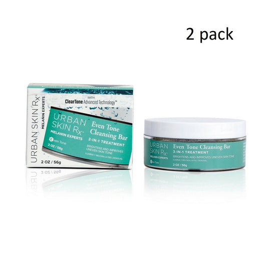 2 Pack: Urban Soap Skin Rx 3-in-1 Even Tone Cleansing Bar - 2.0oz