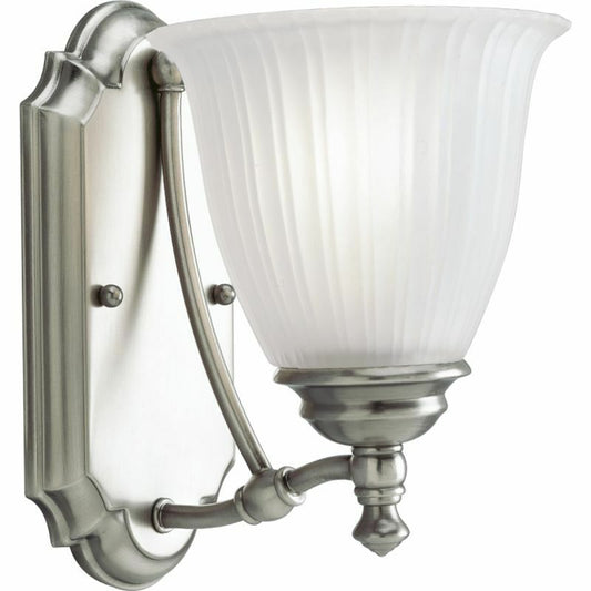 "NEW" Progress Lighting Renovations Collection 1-Light Antique Nickel Bath Scone