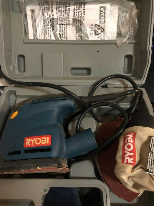 Ryobi Corner Cat Electric Corded Sander CFS1501 Complete 100% Working