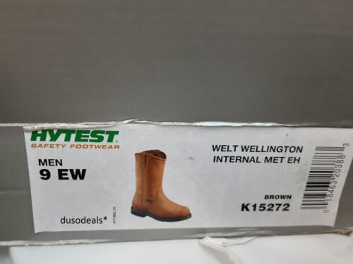 Hytest Welt Wellington Internal Met Eh, K15272, Size 9 Extra Wide