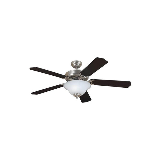 Sea Gull Lighting Quality Max Plus 52 in. LED Brushed Nickel Ceiling Fan