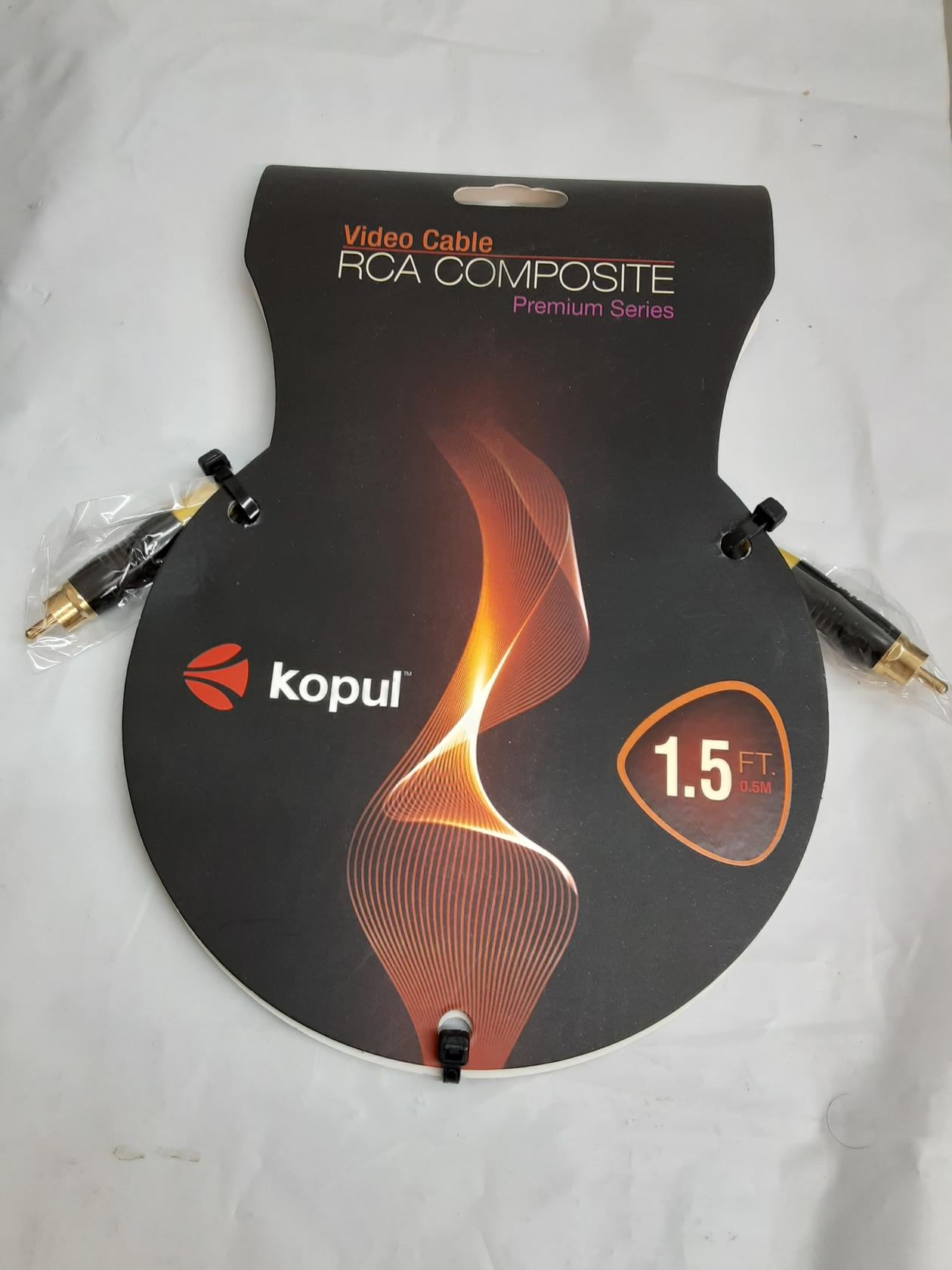 Kopul Premium Series RCA Male to RCA Male Cable (1.5 ft) *lot of 2