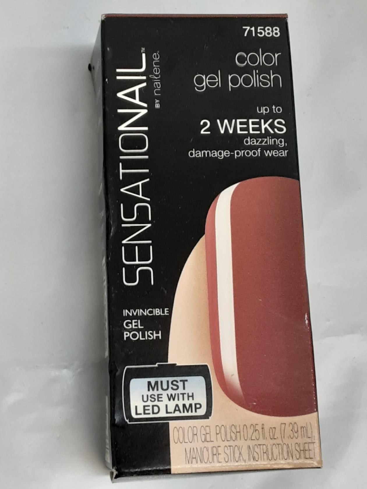 Sensationail Color Gel Polish (ASSORTED) 25 COUNT -MAY RECEIVE DOUBLES -ALL NEW