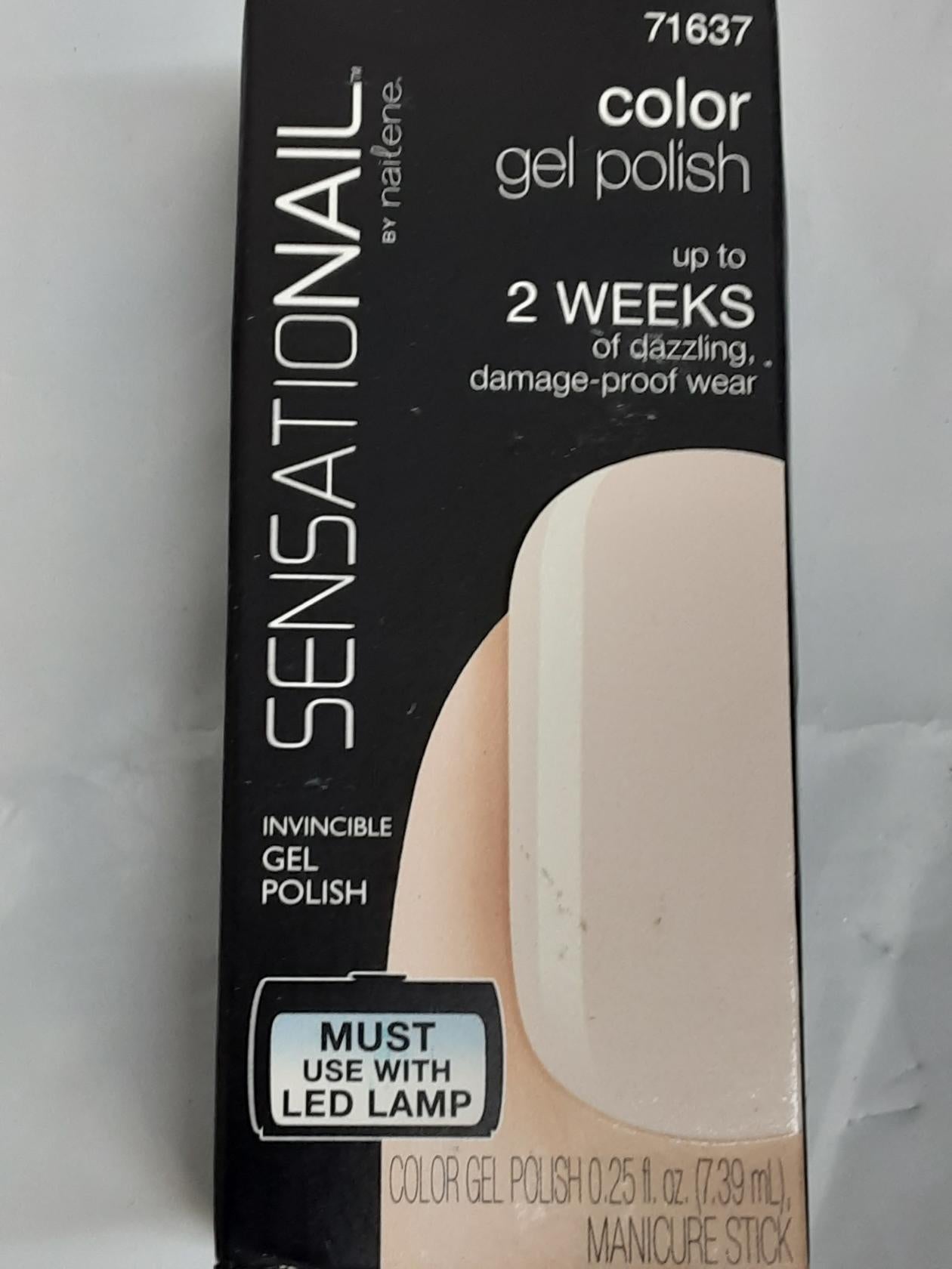 Sensationail Color Gel Polish (ASSORTED) 25 COUNT -MAY RECEIVE DOUBLES -ALL NEW