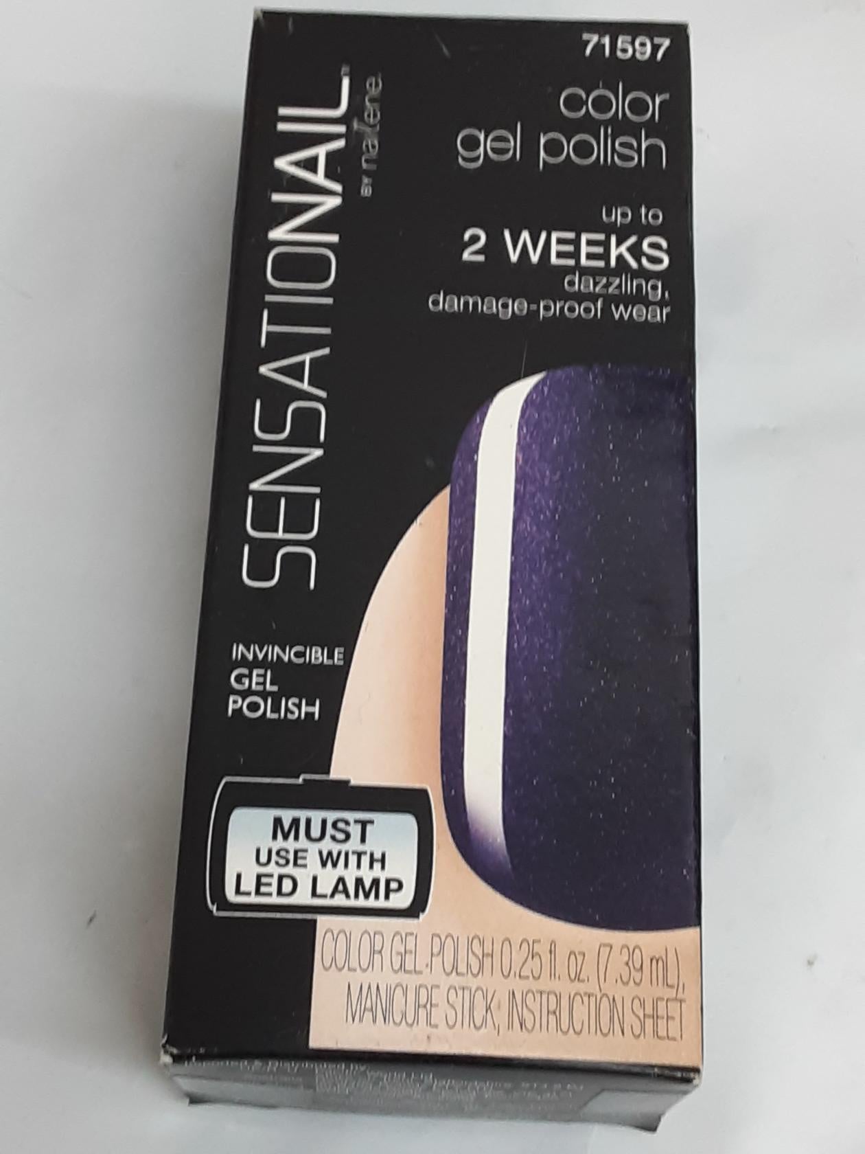 Sensationail Color Gel Polish (ASSORTED) 25 COUNT -MAY RECEIVE DOUBLES -ALL NEW