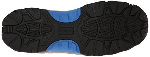 Reebok Work Men's Heckler RB4620 Industrial and Construction Shoe, Black/Blue Trim, 13 W US