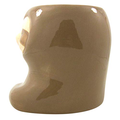 Myxx 3D Sculpted Sloth Coffee Mug Cup, 22 Ounce