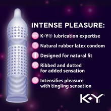 KY Intense Me & You 12 Lubricated Latex Condoms Exp: 09/2023