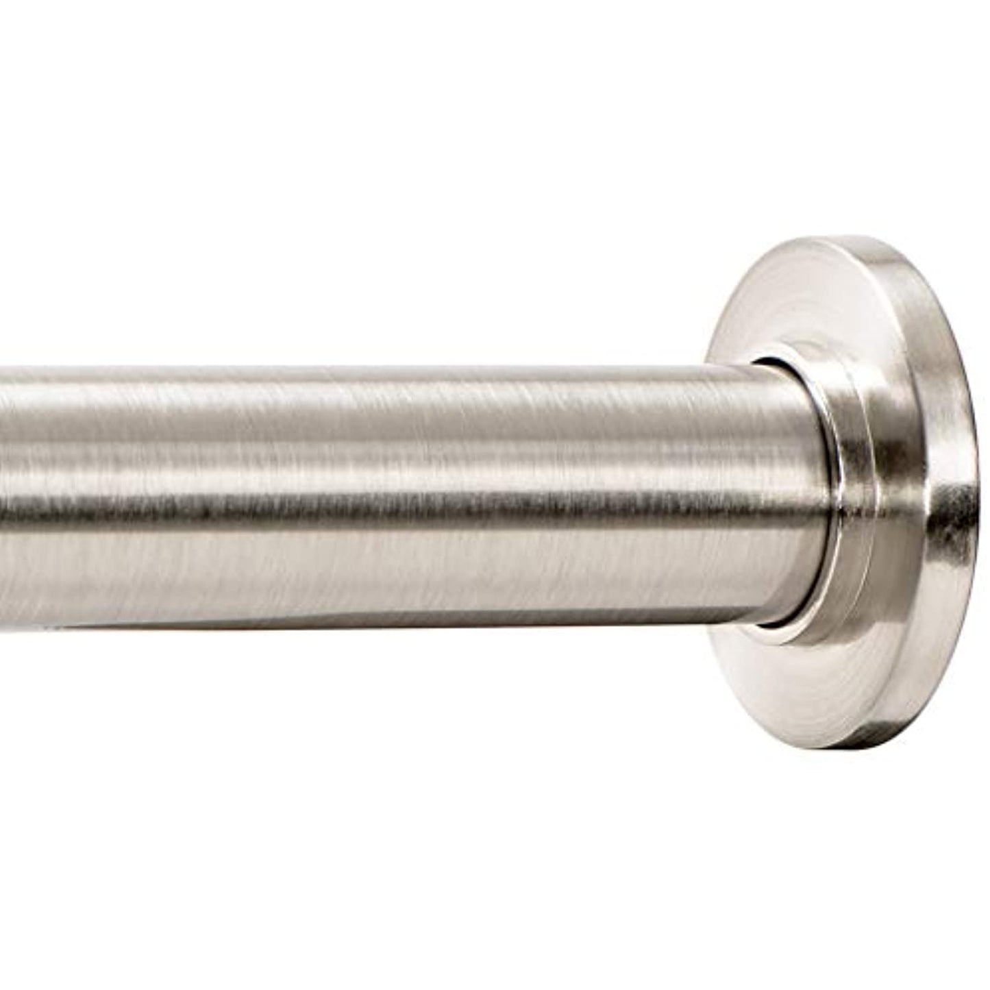 Ivilon Tension Curtain Rod - Spring Tension Rod for Shower, 54-90" Nickel