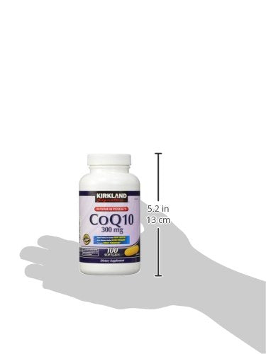 Kirkland Signature COQ10 100 Softgels, 300 mg, 6.4 Ounce Expires 9/2019