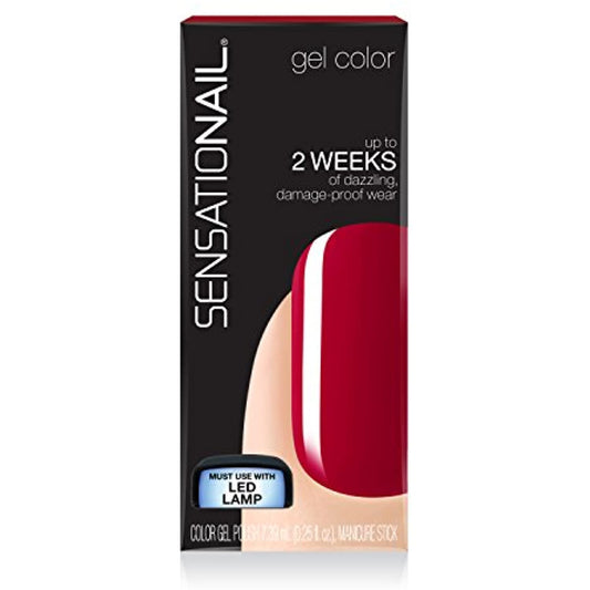 Sensationail by Nailene, Gel Polish Color, 0.25 fl oz, Juicy Sangria 71604