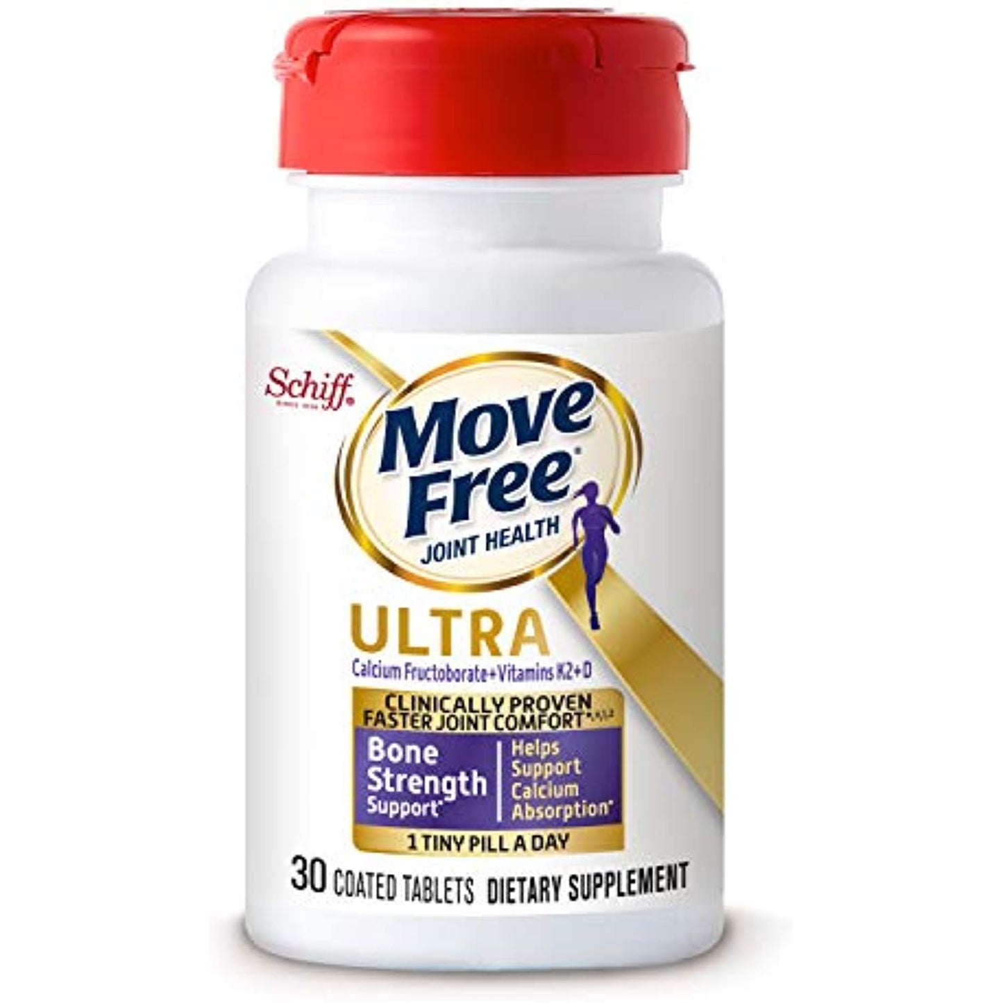 Schiff: Move Free Ultra Bone Strength Support - 30ct EXP 8/2023