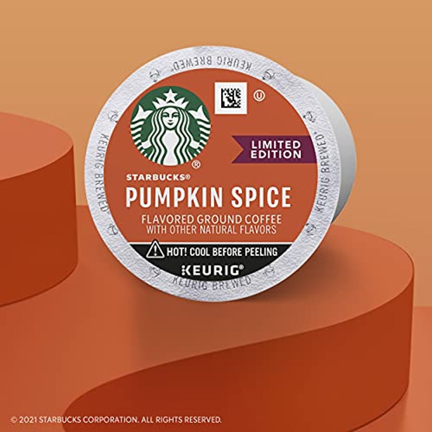 Starbucks Limited Edition Pumpkin Spice Flavored Coffee K-Cups 60 Count