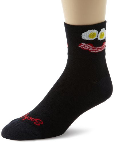 Sock Guy Breakfast Cycle & Run Sock (S/M)