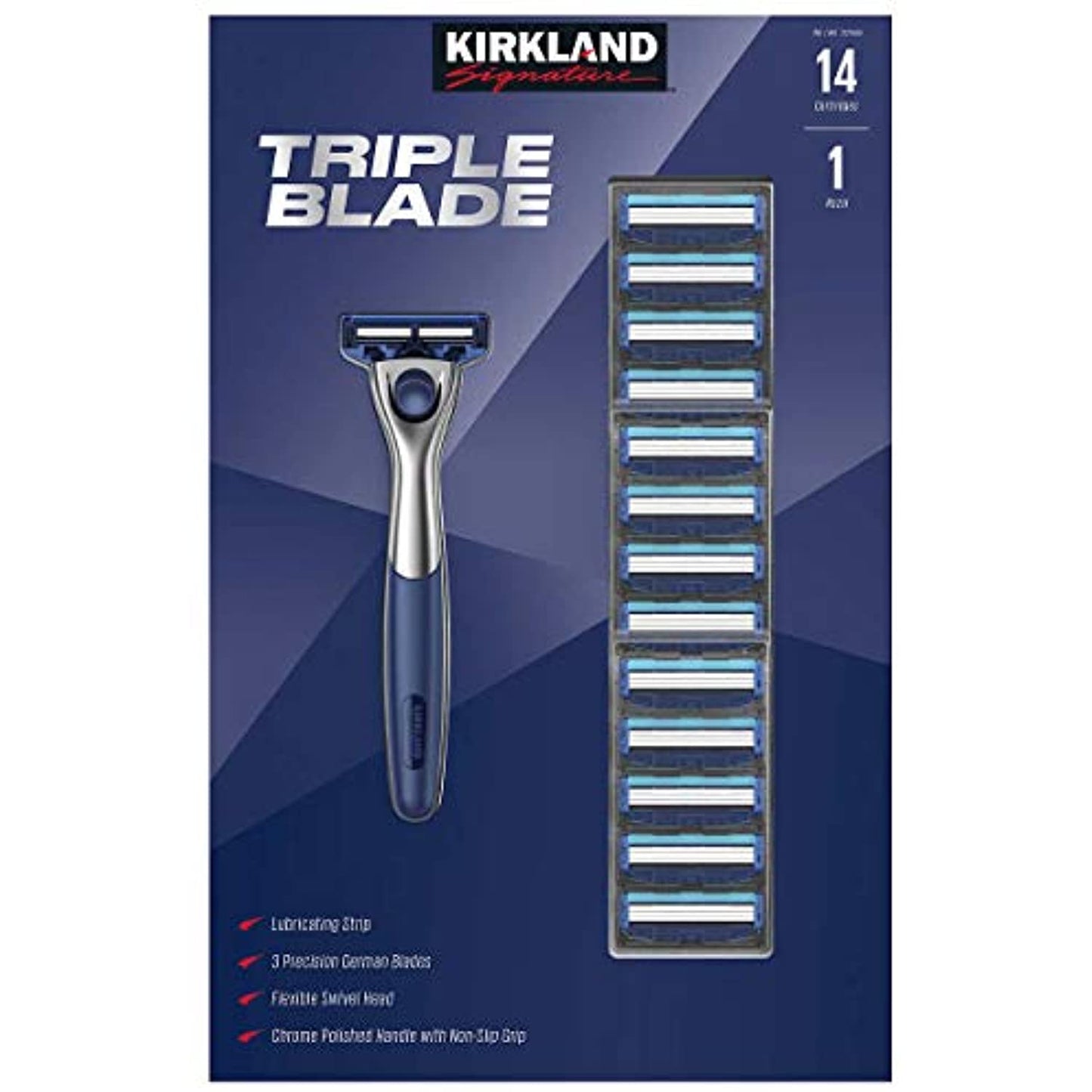 Kirkland Signature Triple Blade Razor 14-count