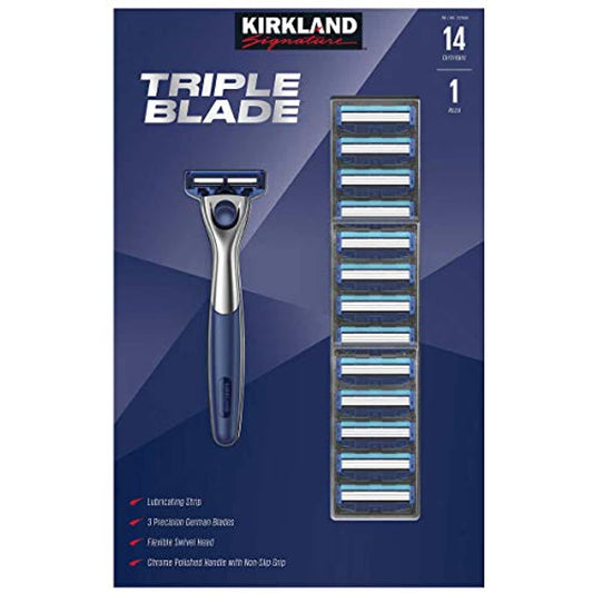 Kirkland Signature Triple Blade Razor 14-count