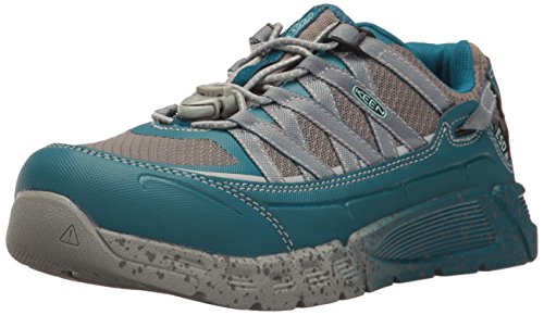 KEEN Utility Women's Asheville at ESD Industrial & Construction Shoe Ink Eggshell Blue, 5.5 W US