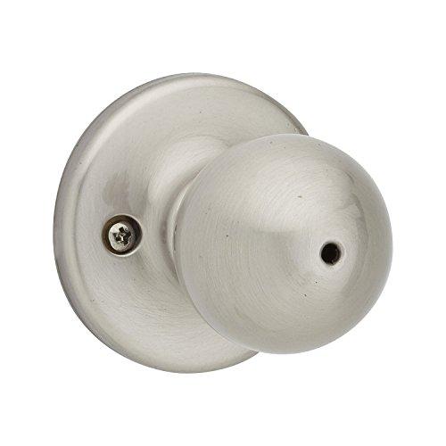 Kwikset 93001-875 Polo Bed & Bath Knob in Satin Nickel Box Damaged