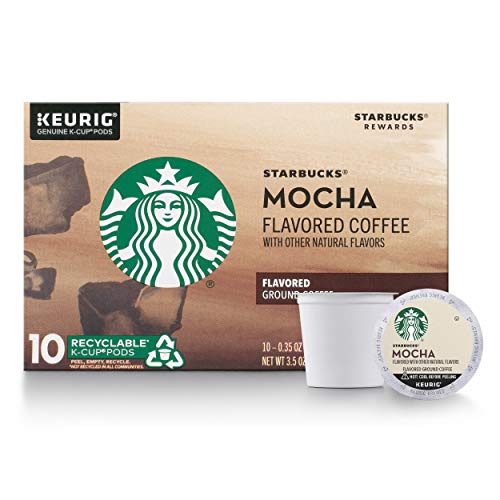 Starbucks Mocha Flavored Medium Roast Coffee K Cups 300 Count Best Before 6/2020