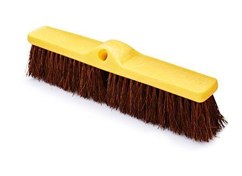 Rubbermaid Commercial Fine Floor Sweep, Palmyra, Plastic Broom Head, 18", FG9B1600BRN