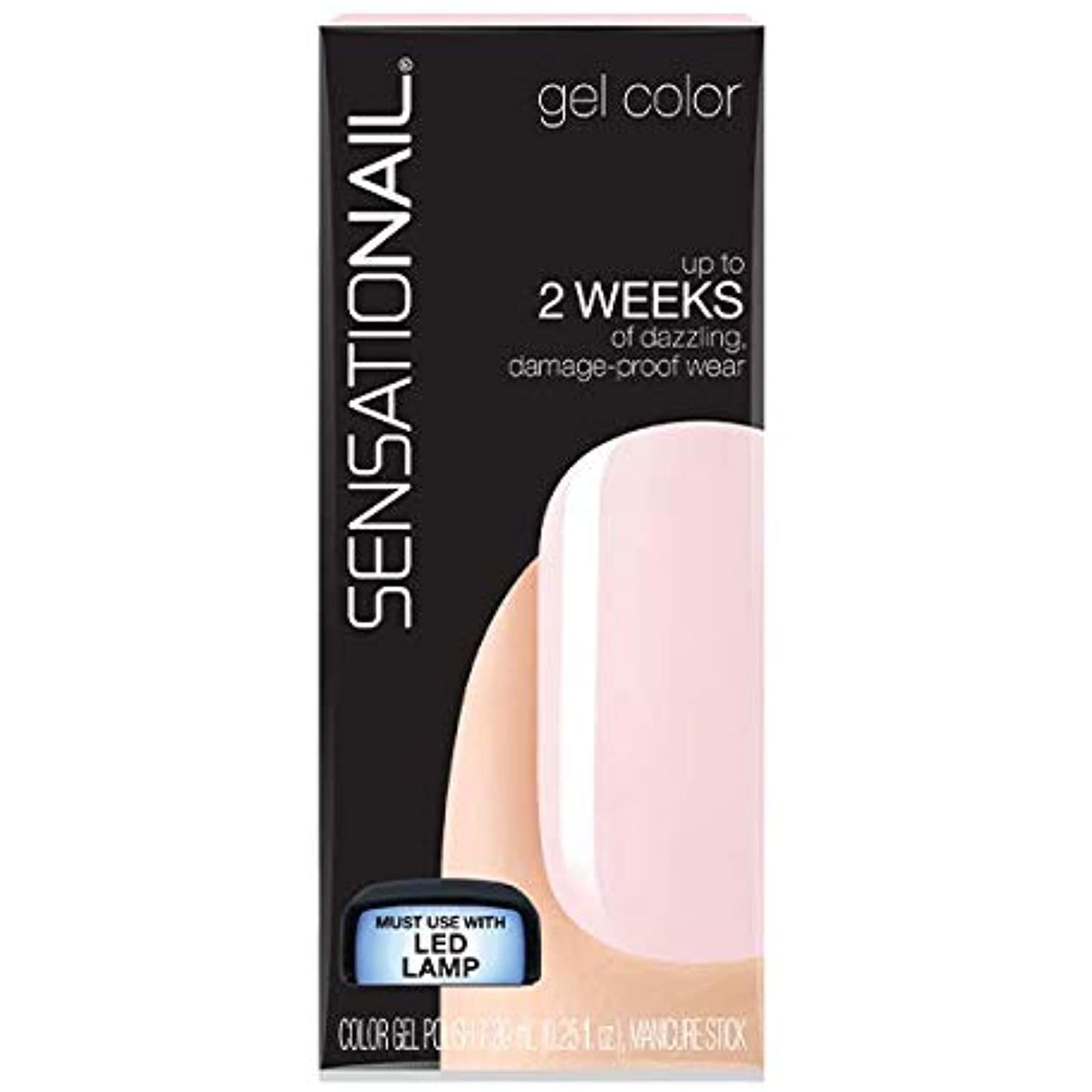 Sensational Color Gel Polish -Babydoll Pink- 71692- New-Lot of TWO