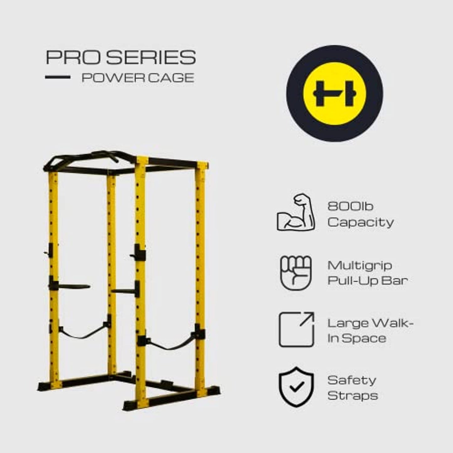 HulkFit Multi-Function Adjustable Power Cage Only LOCAL PICKUP ONLY - OPEN BOX