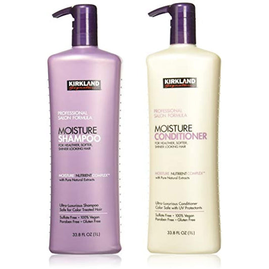 Salon Formula Moisture Shampoo 33.8 Oz & Conditioner 33.8 Oz