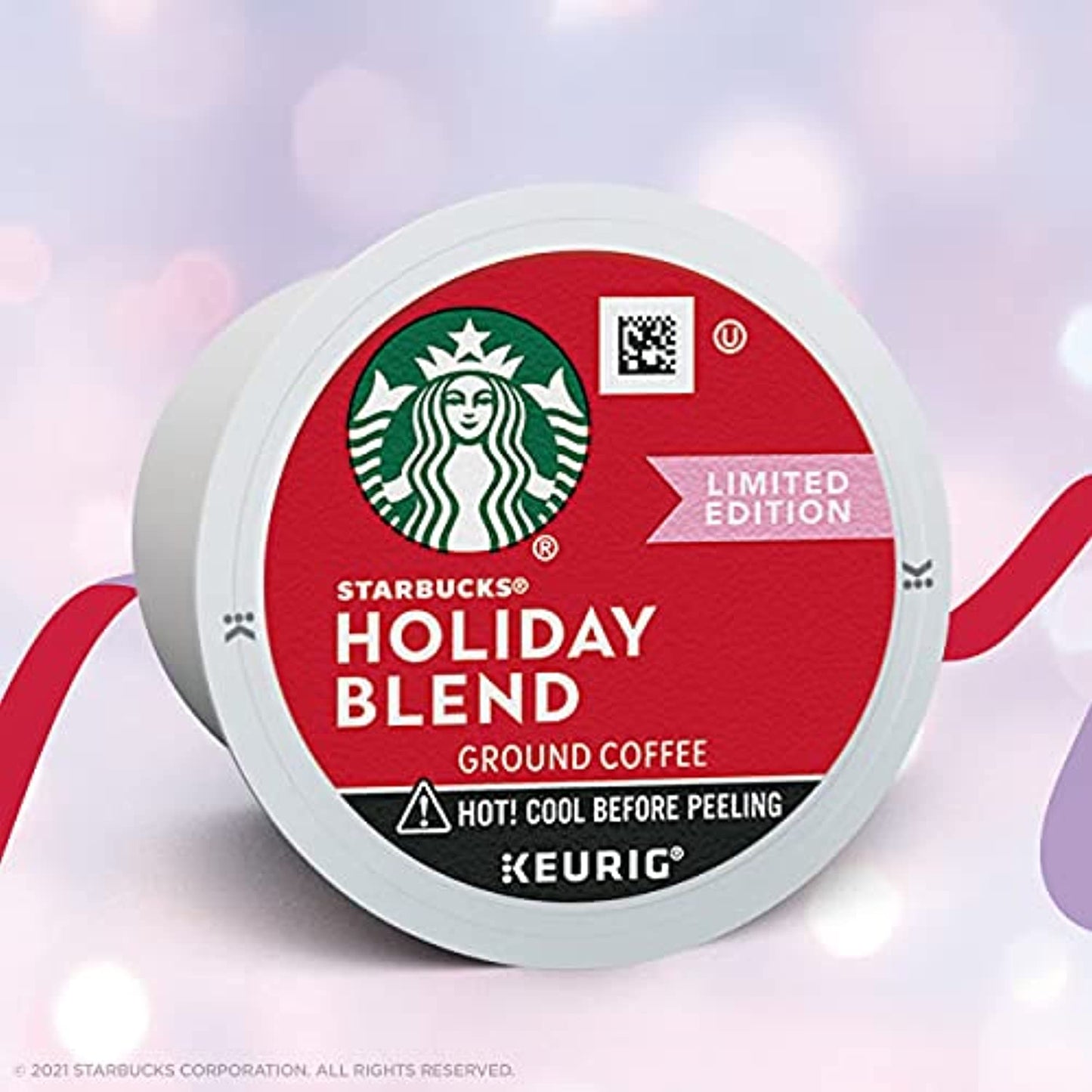 Starbucks Holiday Blend Medium Blend 128 Count READ DESCRIPTION