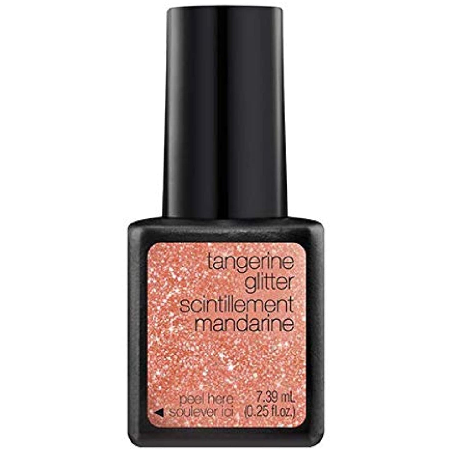 SensatioNail Glitter Gel Polish, TANGERINE, 71736, Lot of TWO, NEW- 0.25 oz