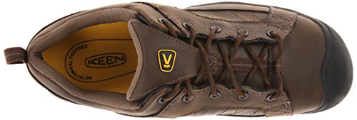 KEEN Utility Men's Mesa ESD Steel-Toed Boot,Cascade Brown/Forest Night,14 D US