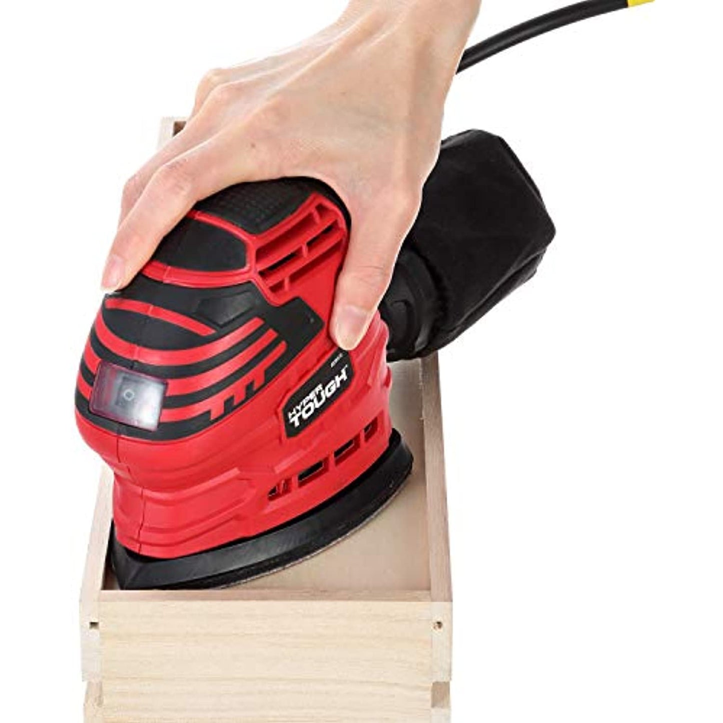 Hyper Tough 1.5-Amp Detail Sander with Sand Paper, Corded, AQ20037G