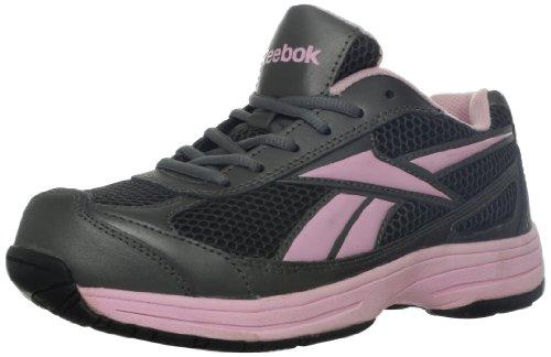 Reebok Work Women's Ketee RB164 Work Shoe,Black/Pink,6.5 M US