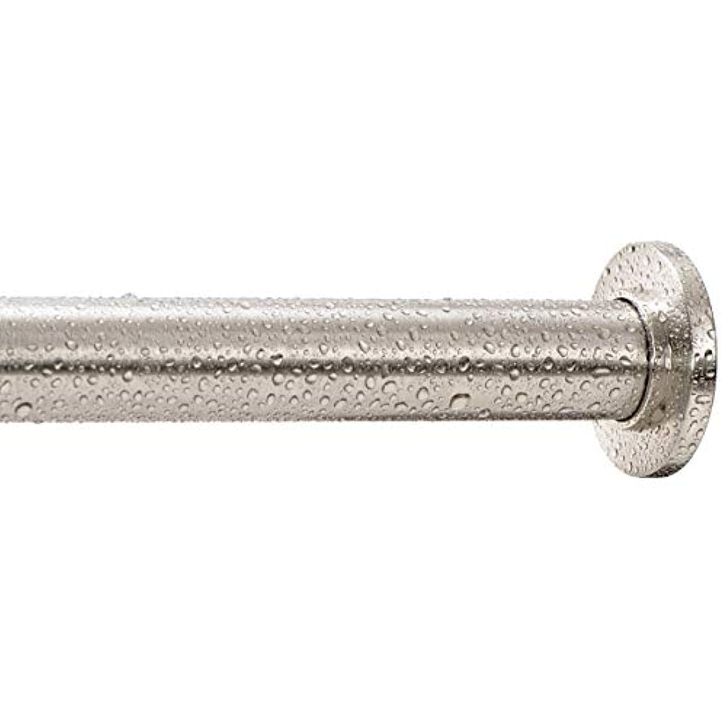 Ivilon Tension Curtain Rod - Spring Tension Rod for Shower, 54-90" Nickel