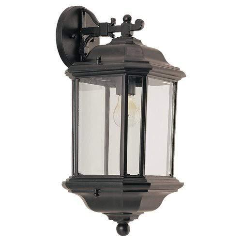 Sea Gull Lighting 84032-12 Kent One-Light Outdoor Wall Lantern With Clear Beve..