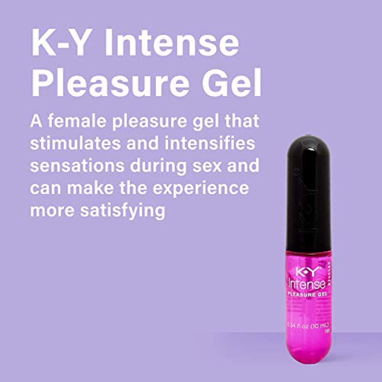 K-Y Female Arousal Gel for Her Multi, Unflavored, 0.34 Fl Oz (Pack of 1)