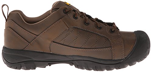 KEEN Utility Men's Mesa ESD Steel-Toed Boot,Cascade Brown/Forest Night,14 D US