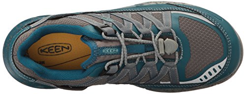 KEEN Utility Women's Asheville at ESD Industrial & Construction Shoe Ink Eggshell Blue, 5.5 W US