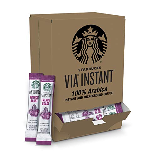 Starbucks VIA Instant French Roast (50 Loose packets) Best Before Febuary 2020