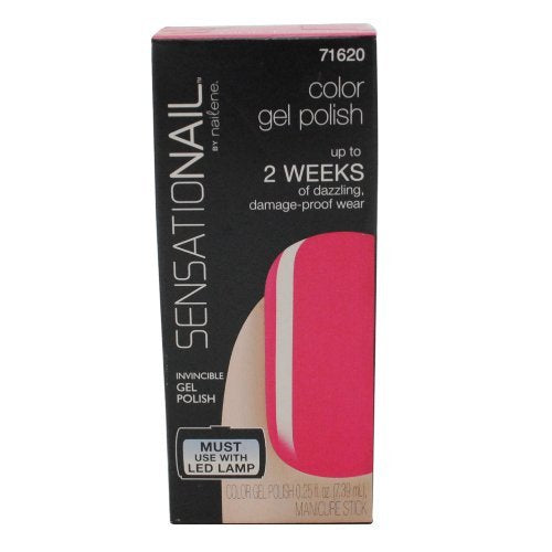 Sensationail by Nailene Color Gel Polish Pink Bouquet .25 Oz