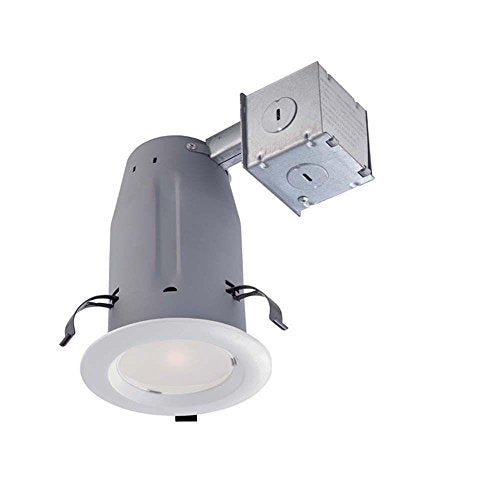 3 in. White Recessed LED Baffle Kit