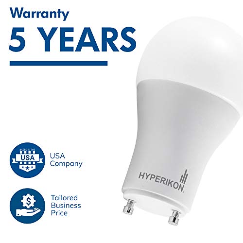 Hyperikon LED Bulb, 9.5W, 2700K, E26, Warm Glow, 800 Lumuns, 300 beam angle