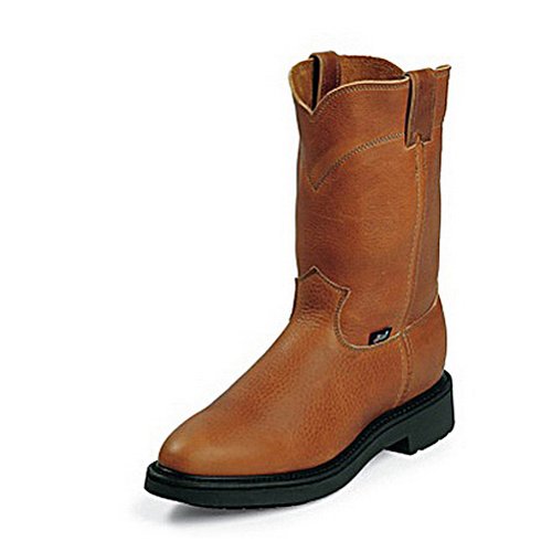 Justin Original Workboots Men's 4762 10-Inch EH Copper Caprice 11 EE