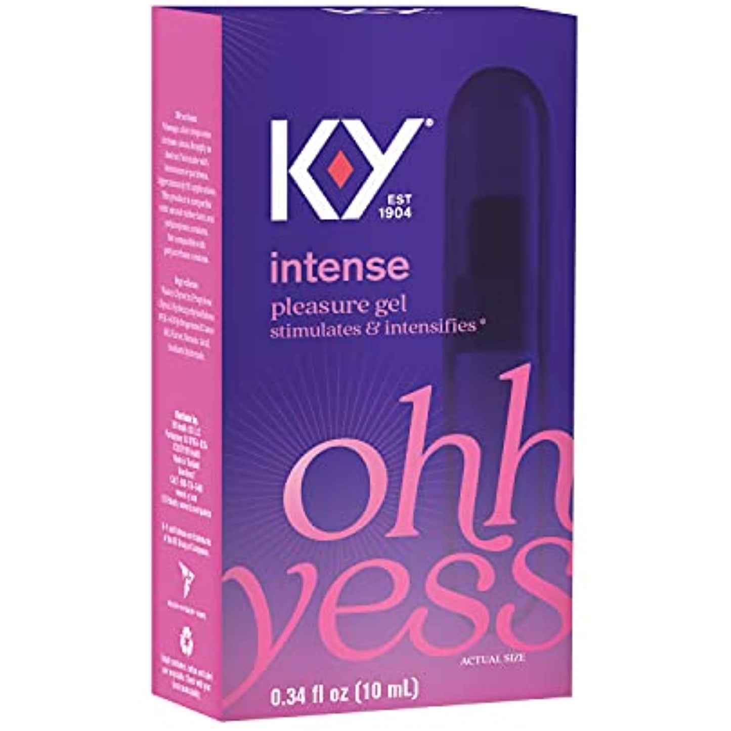 K-Y Female Arousal Gel for Her Multi, Unflavored, 0.34 Fl Oz (Pack of 1)