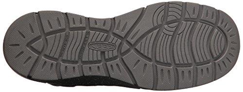 KEEN Utility Men's Asheville Alloy Toe ESD Industrial and Construction Shoe, Black/Raven, 9 D US