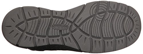 KEEN Utility Men's Asheville Alloy Toe ESD Industrial and Construction Shoe, Black/Raven, 8.5 D US