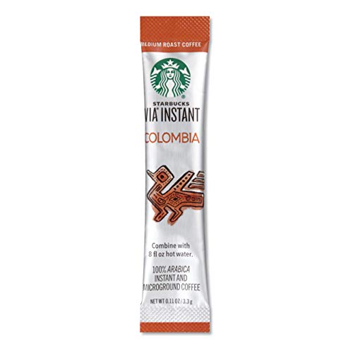 200 COUNT Starbucks Colombian VIA Ready Instant Best Before November 2019