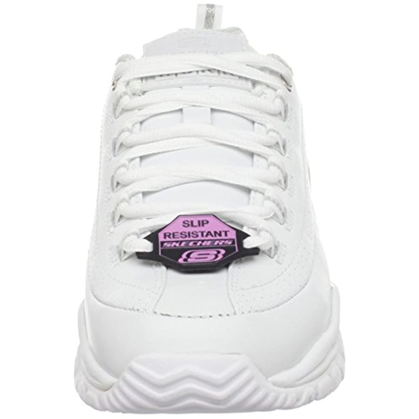 Skechers for Work, Women, "Softie", SR, White Sneaker, Size: 8 EXTRA WIDE