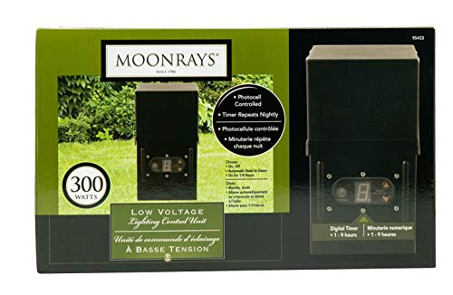 Moonrays 300W Low Voltage Control Box With Digital Photocell