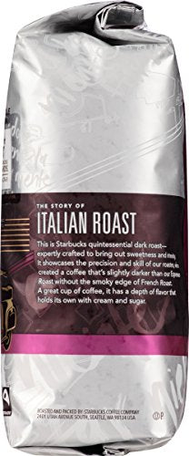 PACK OF 6 Starbucks Italian Roast Whole Bean Coffee 12 oz ea Best Before 7/2020